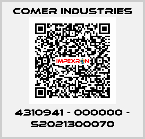 4310941 - 000000 - S2021300070 Comer Industries
