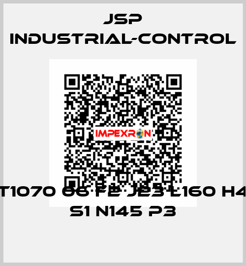 T1070 06 F2 J23 L160 H4 S1 N145 P3 JSP Industrial-Control
