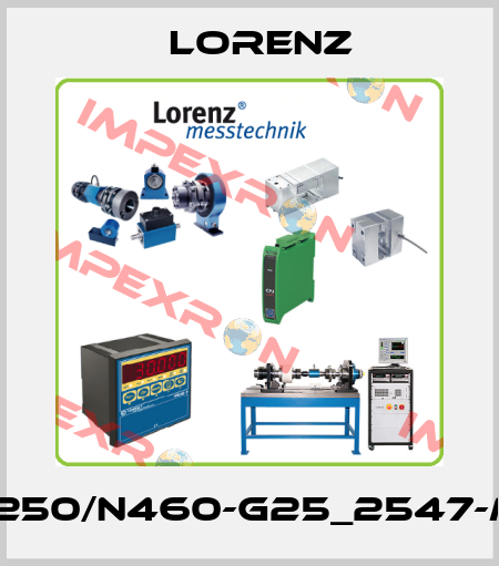 K-K1250/N460-G25_2547-M05 Lorenz