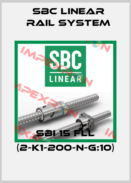 SBI 15 FLL (2-K1-200-N-G:10) SBC Linear Rail System