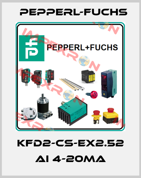 KFD2-CS-Ex2.52 AI 4-20mA Pepperl-Fuchs