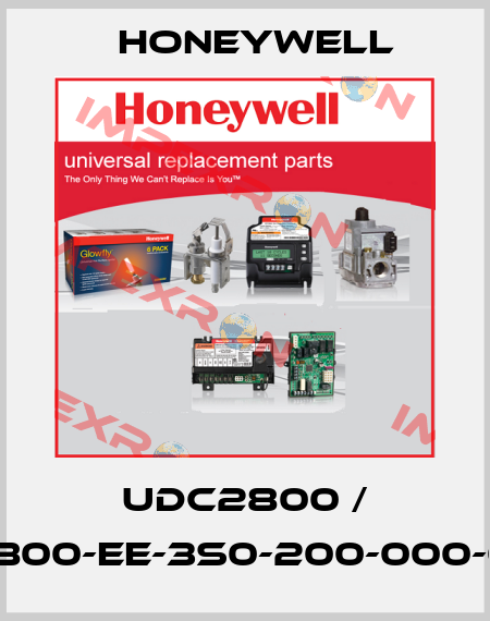 UDC2800 / DC2800-EE-3S0-200-000-00-0 Honeywell