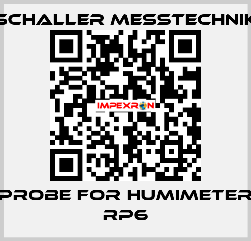 Probe for Humimeter RP6 Schaller Messtechnik