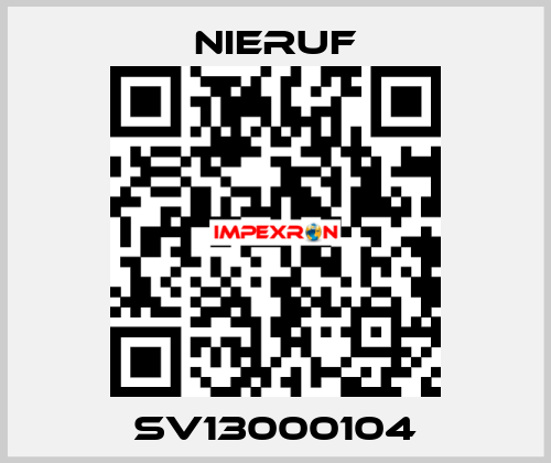 SV13000104 NIERUF