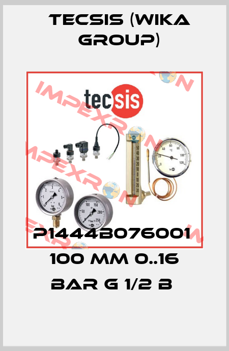 P1444B076001  100 mm 0..16 bar G 1/2 B  Tecsis (WIKA Group)