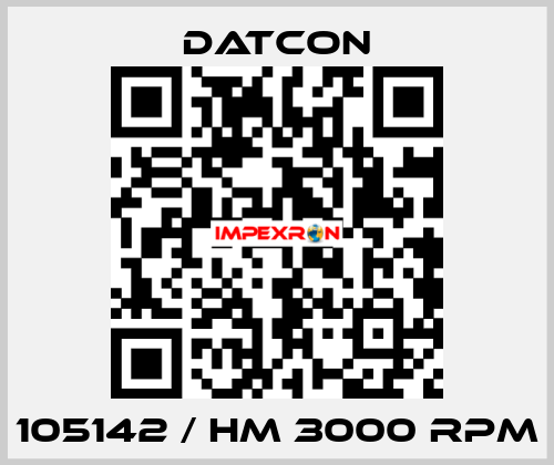 105142 / HM 3000 RPM Datcon