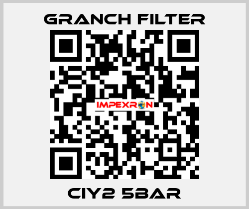 CIY2 5BAR GRANCH FILTER