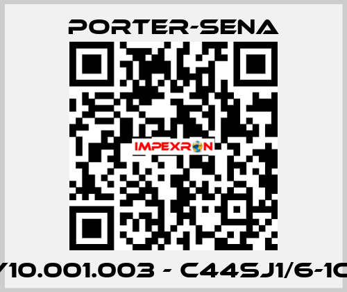 Y10.001.003 - c44sj1/6-1c  PORTER-SENA