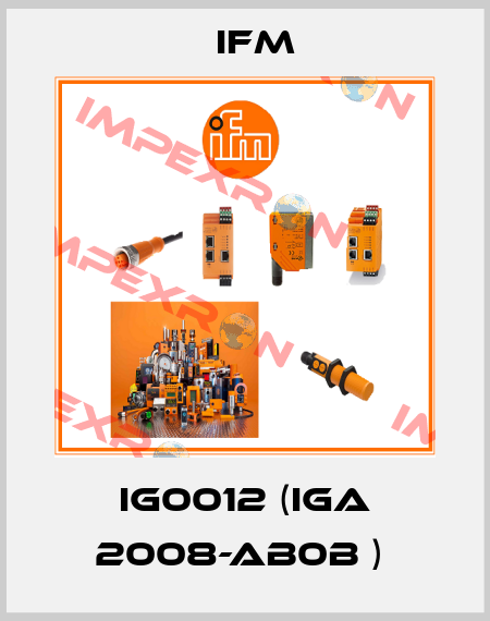 IG0012 (IGA 2008-AB0B )  Ifm