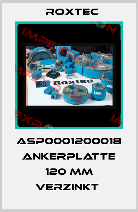 ASP0001200018  ANKERPLATTE 120 MM VERZINKT  Roxtec