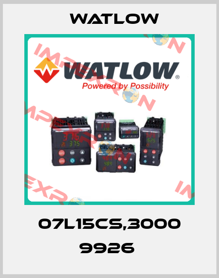 07L15CS,3000 9926  Watlow