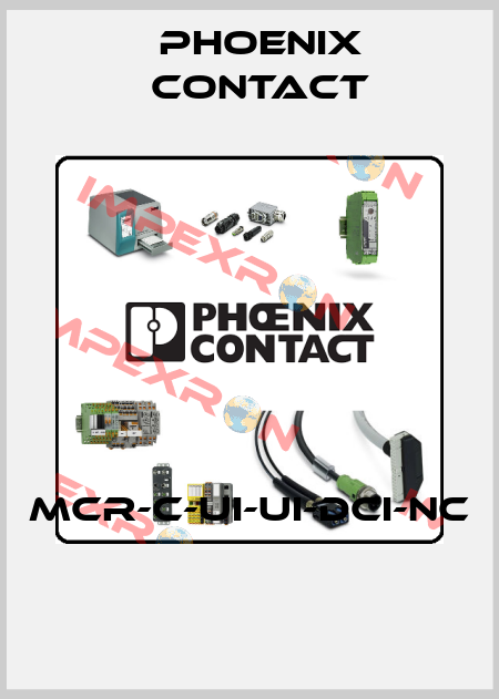 MCR-C-UI-UI-DCI-NC  Phoenix Contact