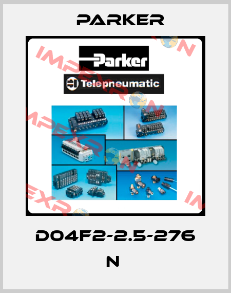 D04F2-2.5-276 N  Parker