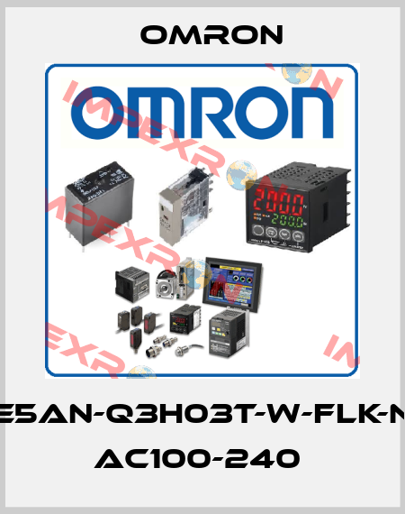 E5AN-Q3H03T-W-FLK-N AC100-240  Omron
