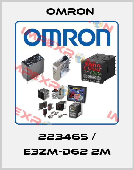 223465 / E3ZM-D62 2M Omron