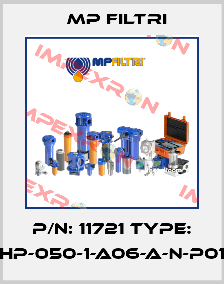 P/N: 11721 Type: HP-050-1-A06-A-N-P01 MP Filtri