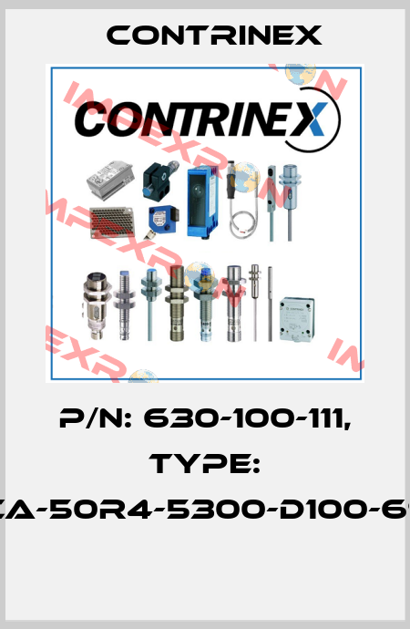 P/N: 630-100-111, Type: YCA-50R4-5300-D100-69K  Contrinex