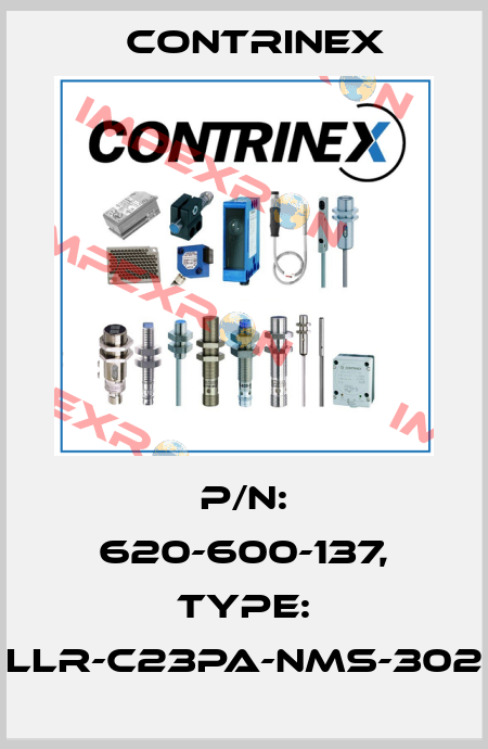 p/n: 620-600-137, Type: LLR-C23PA-NMS-302 Contrinex