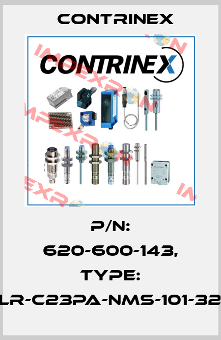 p/n: 620-600-143, Type: LLR-C23PA-NMS-101-322 Contrinex