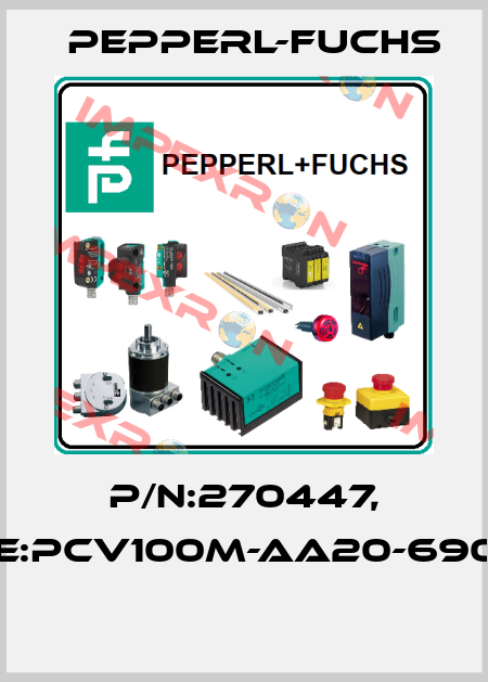 P/N:270447, Type:PCV100M-AA20-690000  Pepperl-Fuchs