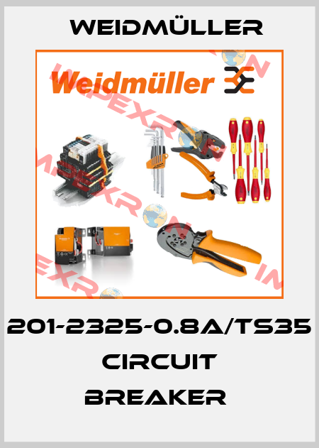 201-2325-0.8A/TS35 CIRCUIT BREAKER  Weidmüller