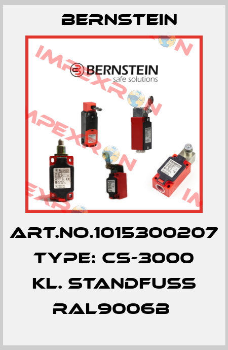 Art.No.1015300207 Type: CS-3000 KL. STANDFUSS RAL9006B  Bernstein