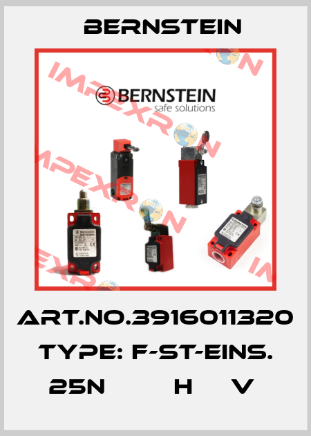 Art.No.3916011320 Type: F-ST-EINS. 25N         H     V  Bernstein