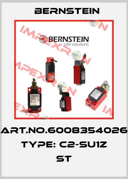 Art.No.6008354026 Type: C2-SU1Z ST Bernstein