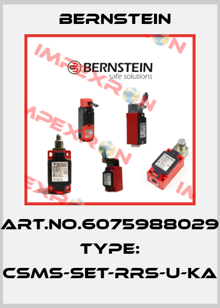 Art.No.6075988029 Type: CSMS-SET-RRS-U-KA Bernstein