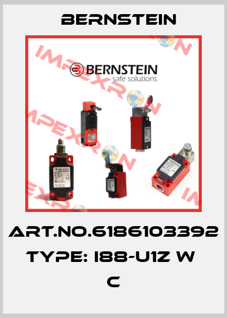 Art.No.6186103392 Type: I88-U1Z W                    C Bernstein