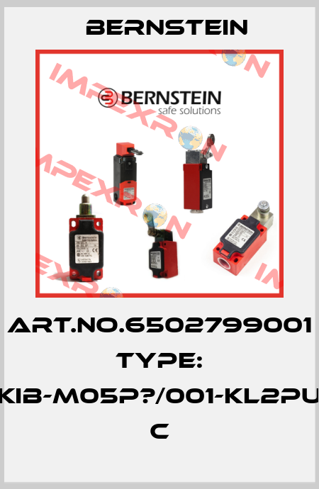 Art.No.6502799001 Type: KIB-M05P?/001-KL2PU          C Bernstein