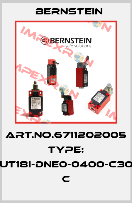 Art.No.6711202005 Type: UT18I-DNE0-0400-C30          C Bernstein