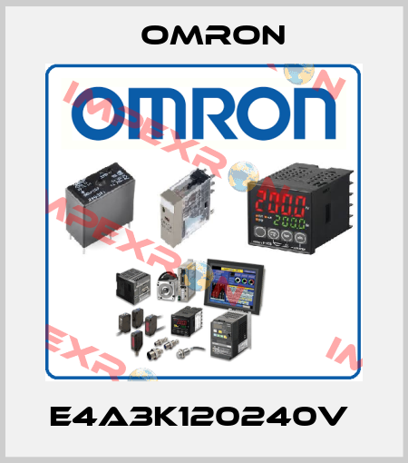 E4A3K120240V  Omron
