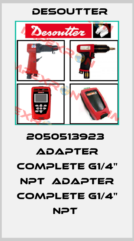 2050513923  ADAPTER COMPLETE G1/4" NPT  ADAPTER COMPLETE G1/4" NPT  Desoutter