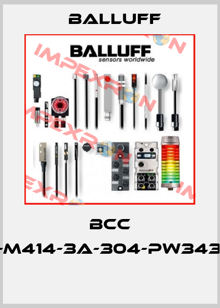 BCC M415-M414-3A-304-PW3434-100  Balluff