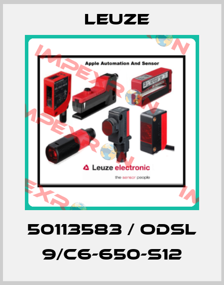 50113583 / ODSL 9/C6-650-S12 Leuze