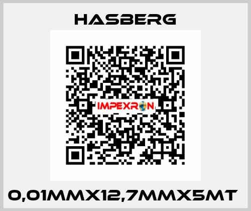 0,01MMX12,7MMX5MT  Hasberg