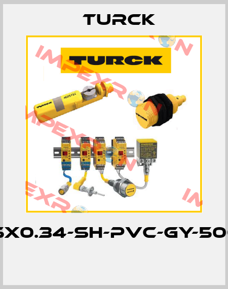 CABLE5X0.34-SH-PVC-GY-500M/TEG  Turck