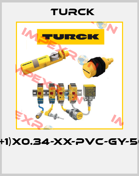 CABLE(4+1)X0.34-XX-PVC-GY-500M/TEG  Turck