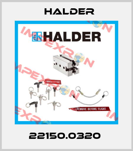 22150.0320  Halder