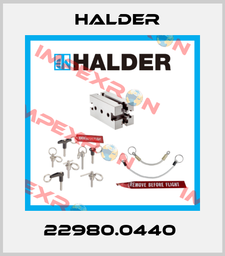 22980.0440  Halder