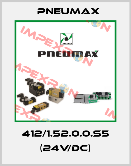412/1.52.0.0.S5 (24V/DC) Pneumax