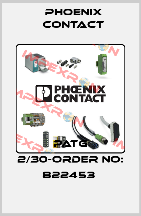 PATG 2/30-ORDER NO: 822453  Phoenix Contact