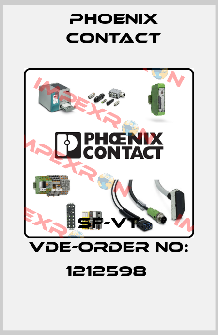 SF-VT VDE-ORDER NO: 1212598  Phoenix Contact