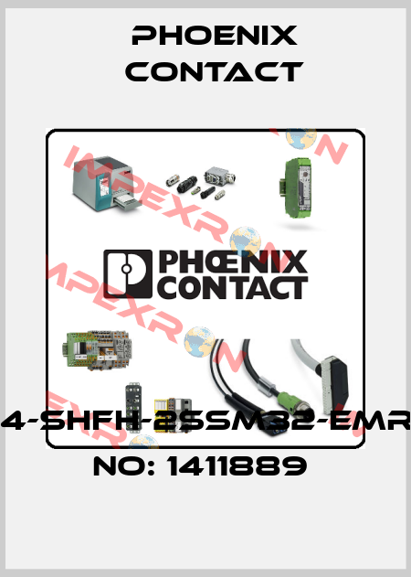 HC-HPR-B24-SHFH-2SSM32-EMR-BK-ORDER NO: 1411889  Phoenix Contact