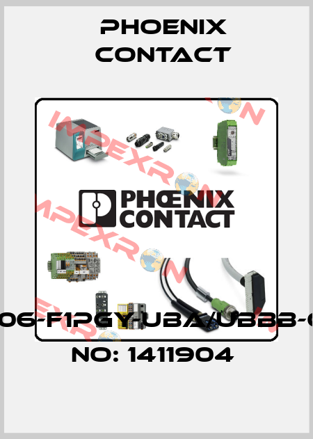 CUC-V06-F1PGY-UBA/UBBB-ORDER NO: 1411904  Phoenix Contact