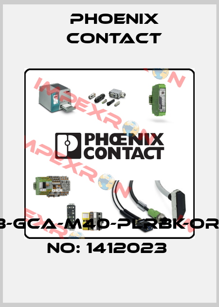 HC-B-GCA-M40-PLRBK-ORDER NO: 1412023  Phoenix Contact