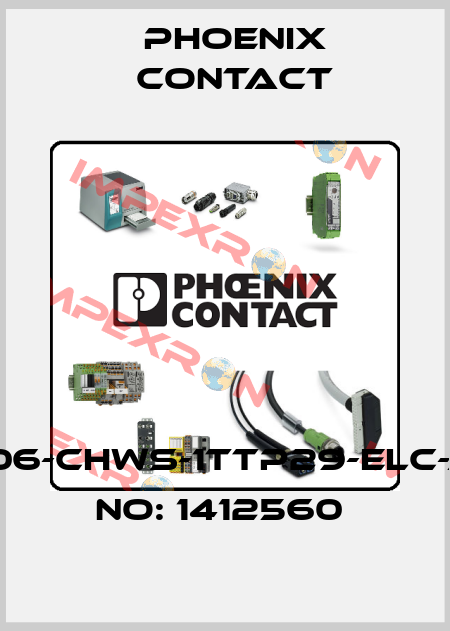 HC-STA-B06-CHWS-1TTP29-ELC-AL-ORDER NO: 1412560  Phoenix Contact