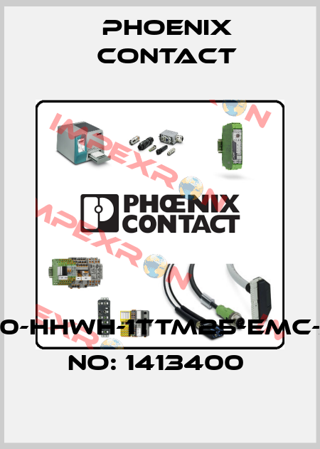 HC-ADV-B10-HHWH-1TTM25-EMC-AL-ORDER NO: 1413400  Phoenix Contact