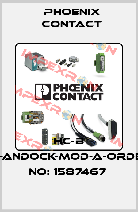 HC-B 16-ANDOCK-MOD-A-ORDER NO: 1587467  Phoenix Contact
